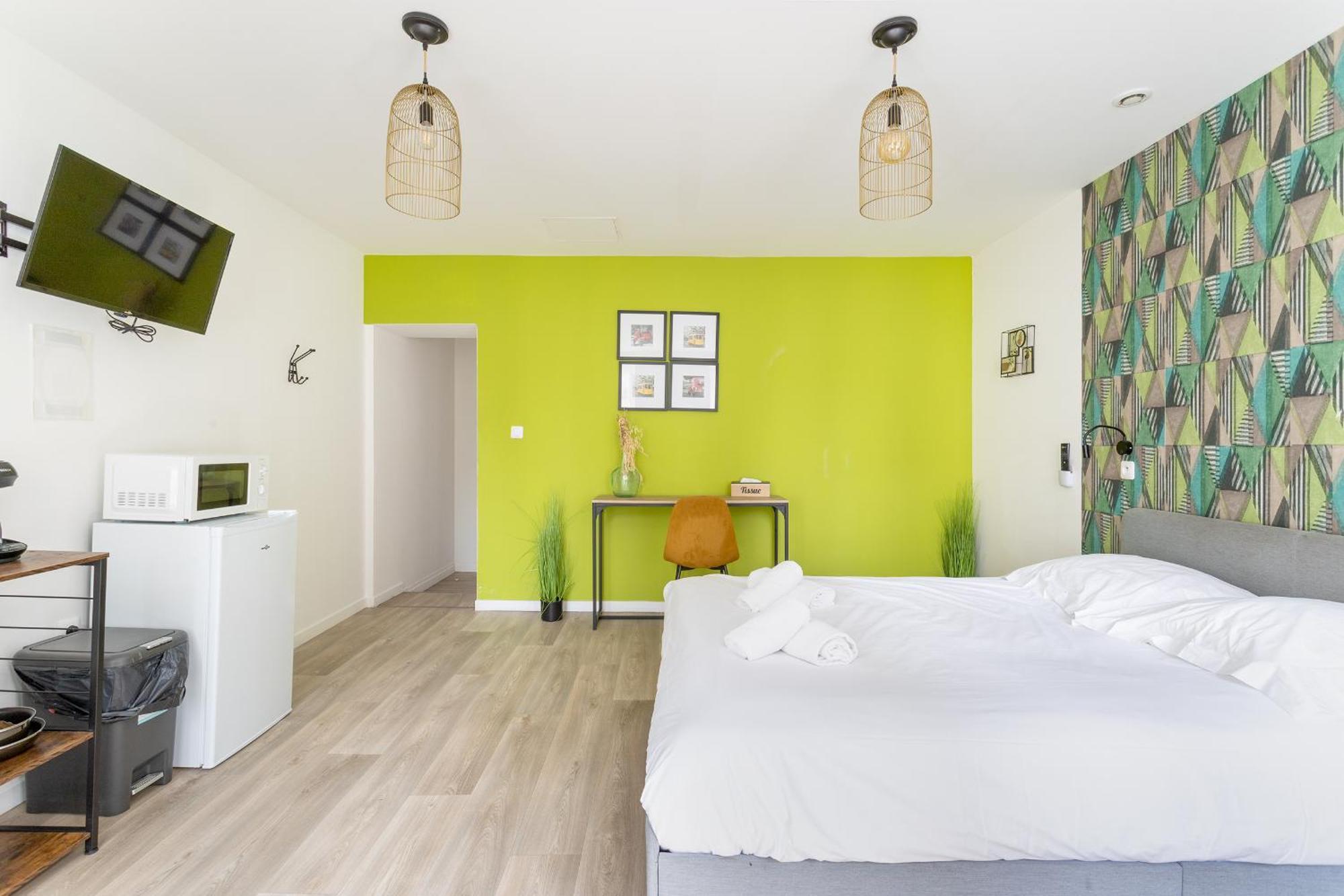 S&K Suite Grande Rue Roubaix - Chambre Spacieuse Et Sdb Privee - Netflix Et Cuisine ภายนอก รูปภาพ