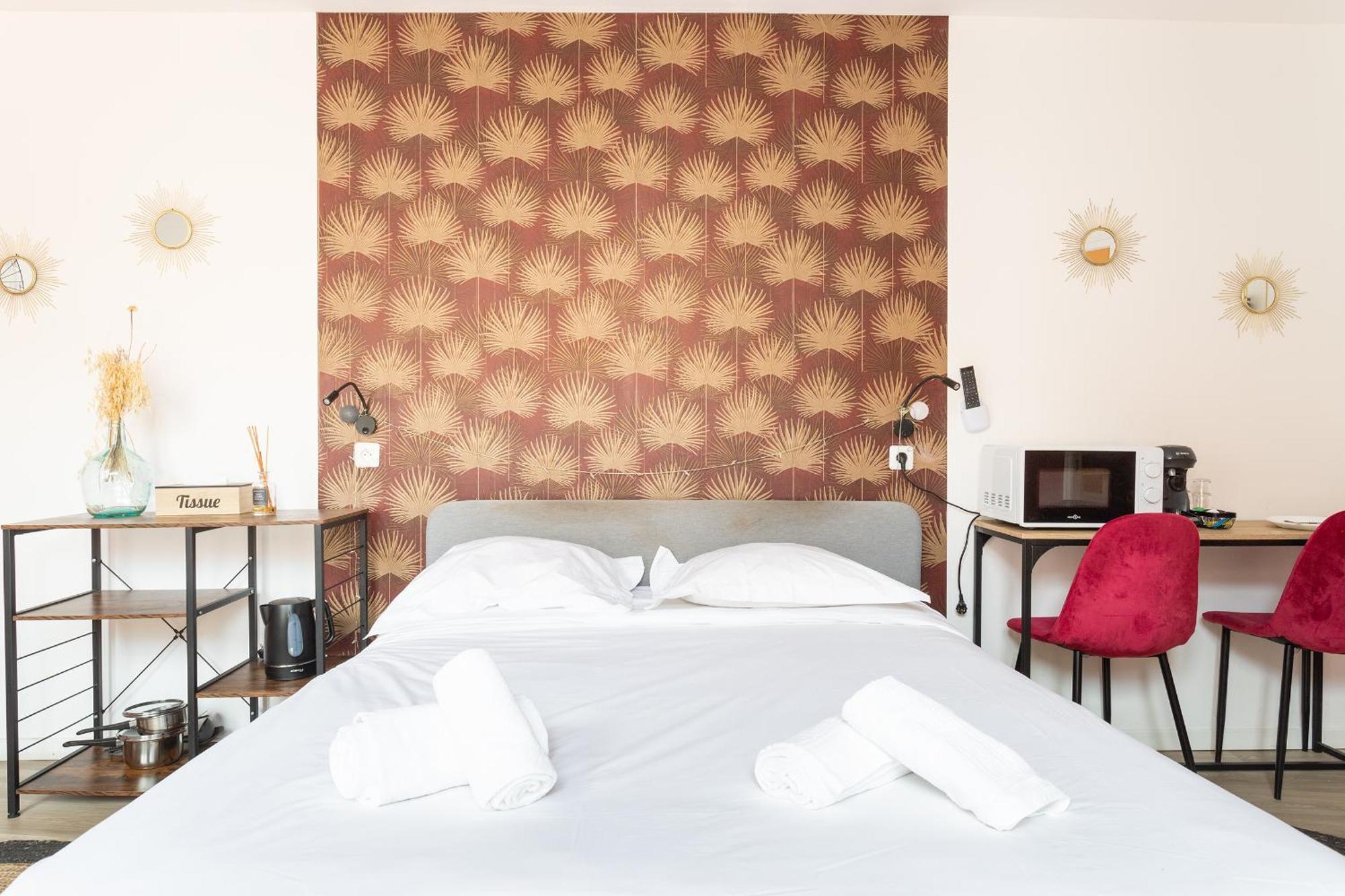 S&K Suite Grande Rue Roubaix - Chambre Spacieuse Et Sdb Privee - Netflix Et Cuisine ภายนอก รูปภาพ